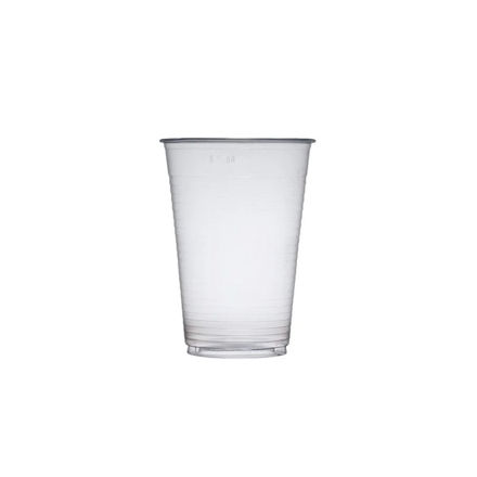 Εικόνα της Πλαστικό Ποτήρι 250ml Διάφανο (60x50)